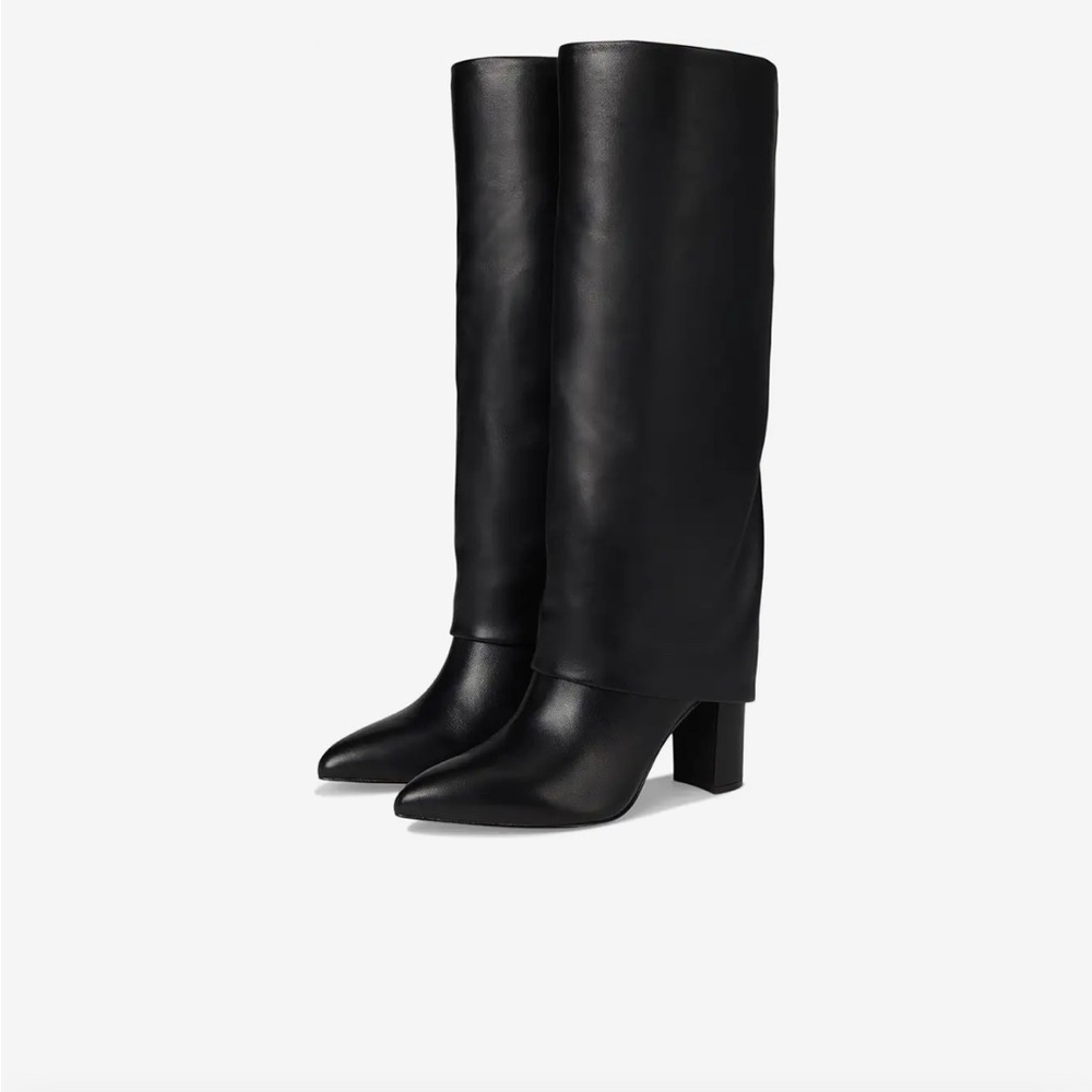 Marc Fisher Leina Black Knee-High Women's Boots